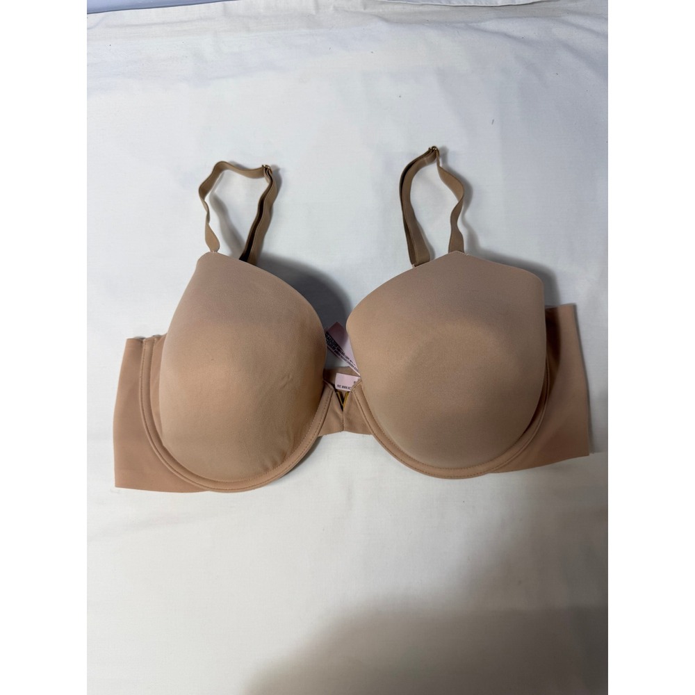 Victoria's Secret Body by Victoria Perfect Coverage Bra 38DD Nude Beige NWT
